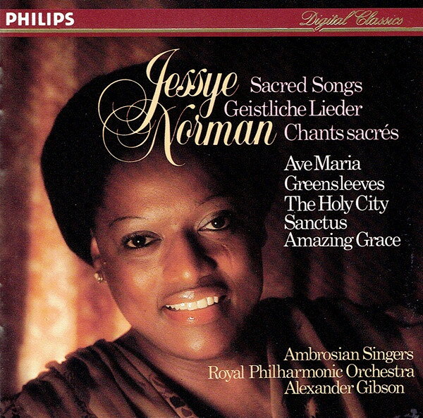 米CD Jessye Norman / The Ambrosian Sacred Songs 4000192 Philips /00110