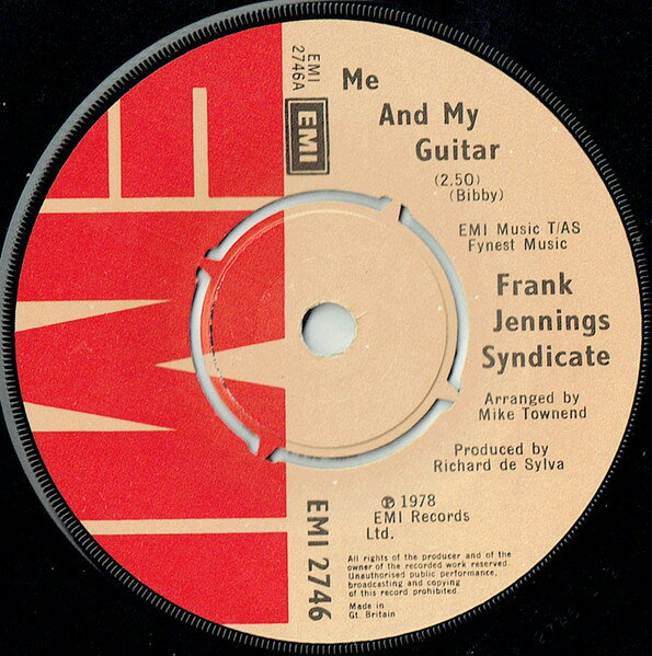 【中古】英7” Frank Jennings Syndicate Me And My Guitar EMI2746 EMI /00080