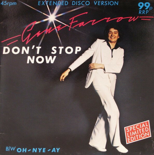 š۱LP Gene Farrow, G.F. Band Dont Stop Now (Extended Disco Version) 12MAG125 Magnet /00260
