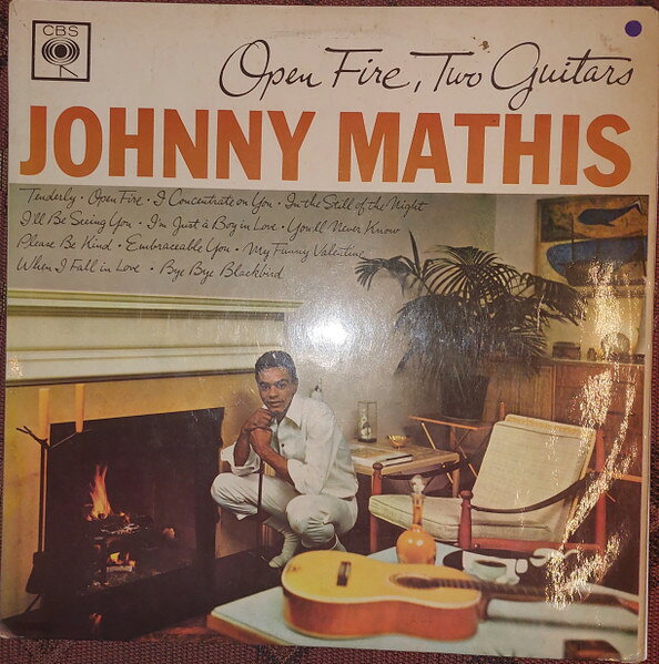 【中古】英LP Johnny Mathis Open Fire, Two Guitars BPG62063 CBS /00260