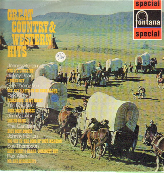【中古】英LP Various Great Country & Western Hits SFL13200 Fontana /00260