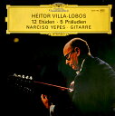【中古】独LP Heitor Villa-Lobos ? Narciso Y 12 Etuden ? 5 Praludien 2530140 Deutsche ...