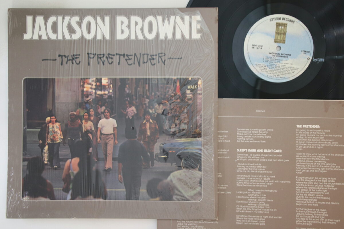 【中古】米LP Jackson Browne Pretender 6E107 ASYLUM /00260