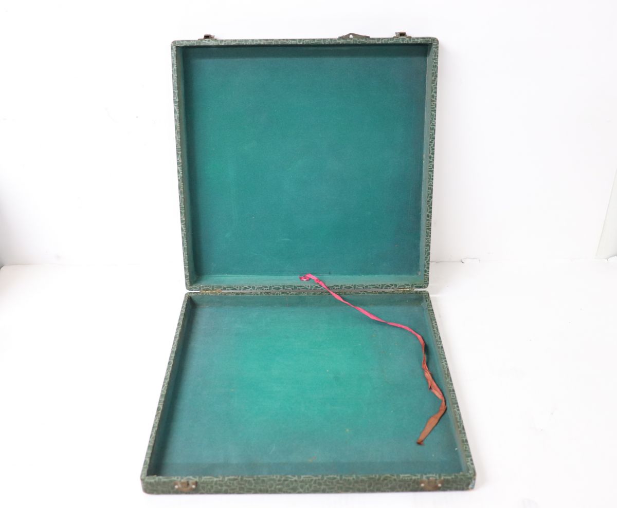 【中古】 Record LP Case Green /600