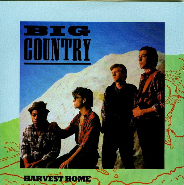 英7” Big Country Harvest Home COUNT1 PHONOGRAM /00080