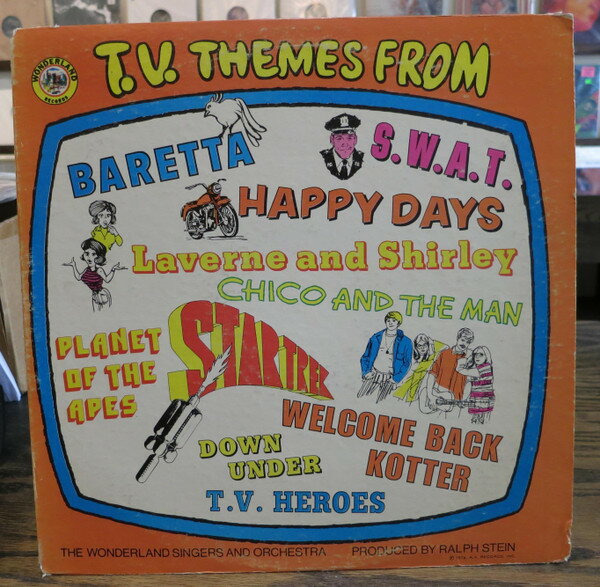 【中古】加LP Wonderland Singers & Orchestra T.V. Themes From WLP306 Wonderland Records /00260