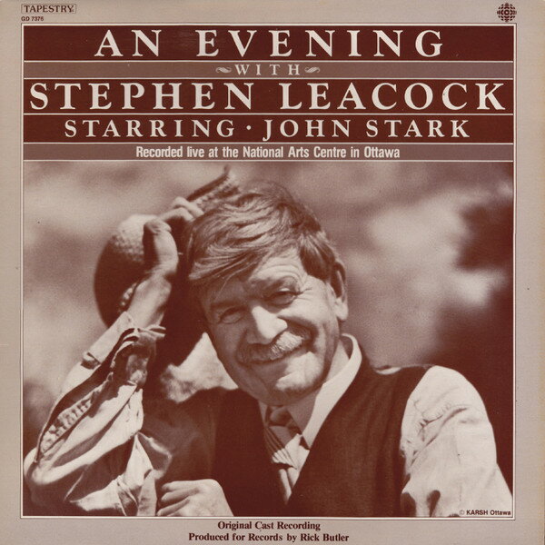 【中古】加LP John Stark (6) An Evening With Stephen Leacock GD7376 Tapestry Records 未開封 /00400