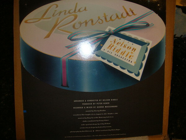 【中古】欧LP Linda Ronstadt, Nelson Riddle Lush Life 9603871 Asylum Records /00260