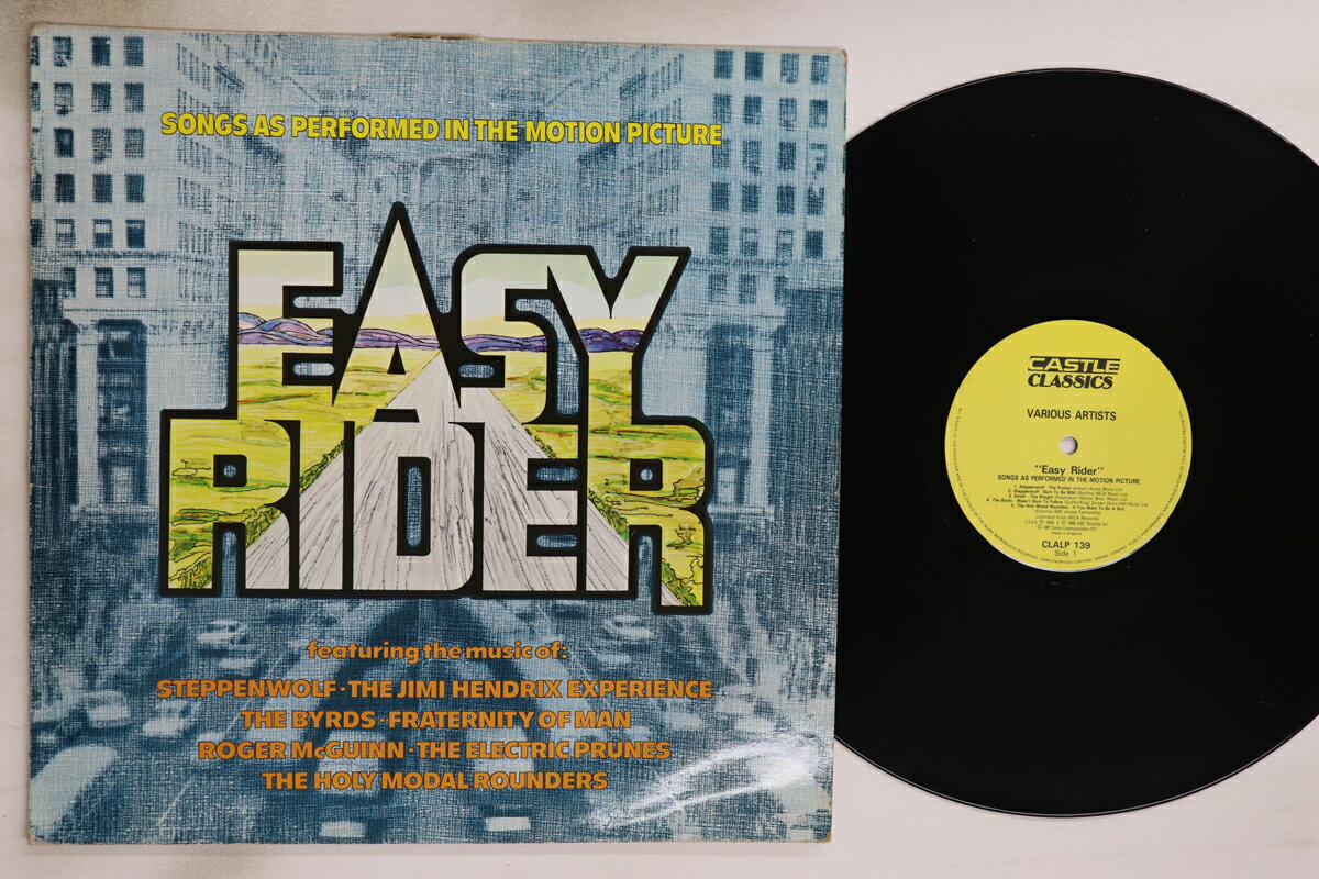 【中古】英LP Various Easy Rider CLALP139 CASTLE CLASSICS /00260