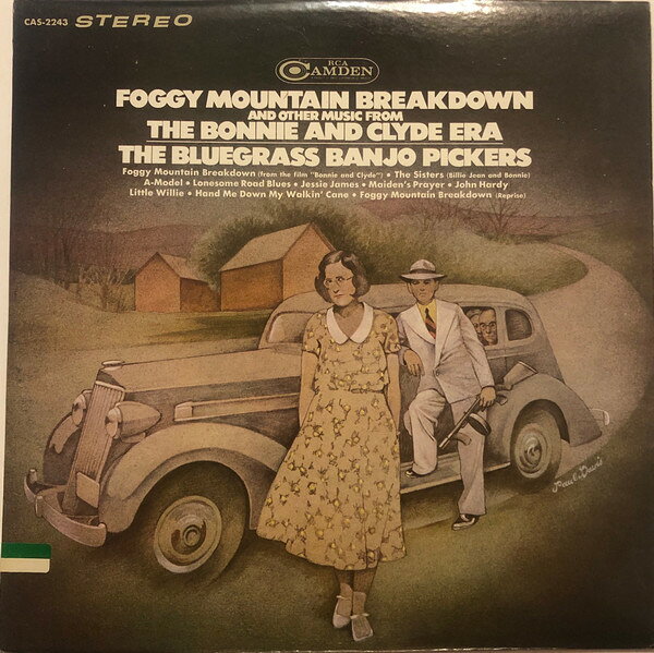 【中古】米LP Bluegrass Banjo Pickers Foggy Mountain Breakdown And Other Music From The B CAS2243 RCA CAMDEN /00260
