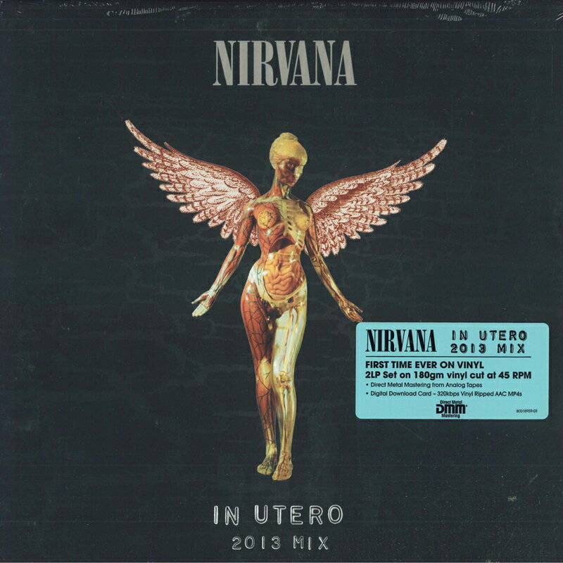 ・アーティスト Nirvana ・タイトル In Utero (2013 Mix) ・レーベル・型番 DGC B001895901 ・フォーマット LPレコード ・コンディション(盤) 新品 (M) ・コンディション(ジャケット) 新品 (M) ・コンディション(帯) オビなし ・特記事項 【未開封】 サンプル画像です。実際の商品の画像ではありません 商品写真はバーコード/カタログ番号に対応したサンプル画像ですので、お送りする商品の画像ではありません。帯やライナーなどの付属品は、特記事項に記載されている場合のみ含まれます。プロモやカラーレコードなどの仕様についても、該当する場合のみ特記事項に記載しています。 【ご購入前に必ずご確認ください】 ・本店サイト(www.recordcity.jp)とは価格、送料が違います ・本店サイト、その他支店のオーダーとは同梱発送できません ・注文確定後に別の注文を頂いた場合、注文同士の同梱は致しかねます。 ・別倉庫から発送しているため、店頭受け渡しは対応しておりません ・一部商品は他の通販サイトでも販売しているため、ご注文のタイミングによっては商品のご用意ができない場合がございます。 ・土日祝日はお休みです 金曜・祝前日9時以降のご連絡またはご入金は、返答または発送が週明け・祝日明けに順次対応となります。 ・ご購入後のキャンセル不可 ご購入後のキャンセルはいかなる理由においてもお受けできません。ご了承の上、ご購入くださいませ。 ・日本郵便(ゆうパック/ゆうメール)によるお届けになります。 ・中古品であることをご理解ください 当ストアでは中古商品を主に販売しております。中古品であることをご理解の上ご購入ください。また、一部商品はRecordCityオンラインストアで試聴可能です。 ・返品について お客様のご都合による返品は一切承っておりません。 表記の内容と実際の商品に相違がある場合、また針飛び等で返品・返金をご希望される場合は、商品の到着後1週間以内にご連絡ください。商品の返送をこちらで確認後、キャンセル・返金を行います。 コンディションVG以下の商品は返品できません。プレイに影響のない表面のこすれ傷、プレス起因のノイズ盤は返品の対象外です。 【コンディション表記】 ・ほぼ新品(M-)(Like New) 完全な新品。未使用。当店ではほぼ使用しません ・非常に良い(EX)(Excellent) 中古盤として美品な状態。わずかな経年を感じるものの傷みを感じさせない、当店基準で最高の状態 ・良い(VG+)(Very Good Plus) 丁寧に扱われた中古品で、軽い使用感がみられる。 ・可(VG)(Acceptable) 使い込まれた中古品で、「良い」よりもさらに使用感がみられる。 ・悪い(VG-)(Bad) 状態が悪いアイテム。使用の保障はなく、再生不可、針飛び、目立つノイズがあるかもしれない。状態によるクレーム不可。返品不可。 ・非常に悪い(G)(Very Bad) 「悪い」よりさらに状態が悪いアイテム。使用の保障はなく、再生不可、針飛び、目立つノイズがあるかもしれない。状態によるクレーム不可。返品不可。 ・ジャンク(Fair)(Junk/Fair) 割れている、反っている、水ダメージがある、カビ、ジャケットが分離している、ひどい書き込み、ひどい擦れなど最低の状態。使用の保障はなく、再生不可、針飛び、目立つノイズがあるかもしれない。状態によるクレーム不可。返品不可。 ・ジャンク(Poor)(Junk/Poor) 割れている、反っている、水ダメージがある、カビ、ジャケットが分離している、ひどい書き込み、ひどい擦れなど最低の状態。使用の保障はなく、再生不可、針飛び、目立つノイズがあるかもしれない。状態によるクレーム不可。返品不可。