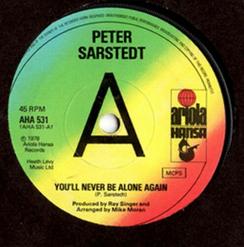 쥳ɥƥ ŷԾŹ㤨֡š۱7 Peter Sarstedt Youll Never Be Alone Again AHA531PROMO Ariola Hansa ץ /00080פβǤʤ1,243ߤˤʤޤ