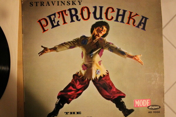 【中古】仏LP Igor Stravinsky , London Philh Petrouchka MD9004 Mode Disques /00260