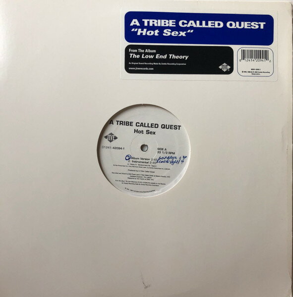 ・アーティスト A Tribe Called Quest ・タイトル Hot Sex ・レーベル・型番 Jive 01241420941 ・フォーマット 12インチレコード ・コンディション(盤) 良い (VG+) ・コンディション(ジャケット) 良い (VG+) ・コンディション(帯) オビなし ・特記事項 サンプル画像です。実際の商品の画像ではありません 商品写真はバーコード/カタログ番号に対応したサンプル画像ですので、お送りする商品の画像ではありません。帯やライナーなどの付属品は、特記事項に記載されている場合のみ含まれます。プロモやカラーレコードなどの仕様についても、該当する場合のみ特記事項に記載しています。 【ご購入前に必ずご確認ください】 ・本店サイト(www.recordcity.jp)とは価格、送料が違います ・本店サイト、その他支店のオーダーとは同梱発送できません ・注文確定後に別の注文を頂いた場合、注文同士の同梱は致しかねます。 ・別倉庫から発送しているため、店頭受け渡しは対応しておりません ・一部商品は他の通販サイトでも販売しているため、ご注文のタイミングによっては商品のご用意ができない場合がございます。 ・土日祝日はお休みです 金曜・祝前日9時以降のご連絡またはご入金は、返答または発送が週明け・祝日明けに順次対応となります。 ・ご購入後のキャンセル不可 ご購入後のキャンセルはいかなる理由においてもお受けできません。ご了承の上、ご購入くださいませ。 ・日本郵便(ゆうパック/ゆうメール)によるお届けになります。 ・中古品であることをご理解ください 当ストアでは中古商品を主に販売しております。中古品であることをご理解の上ご購入ください。また、一部商品はRecordCityオンラインストアで試聴可能です。 ・返品について お客様のご都合による返品は一切承っておりません。 表記の内容と実際の商品に相違がある場合、また針飛び等で返品・返金をご希望される場合は、商品の到着後1週間以内にご連絡ください。商品の返送をこちらで確認後、キャンセル・返金を行います。 コンディションVG以下の商品は返品できません。プレイに影響のない表面のこすれ傷、プレス起因のノイズ盤は返品の対象外です。 【コンディション表記】 ・ほぼ新品(M-)(Like New) 完全な新品。未使用。当店ではほぼ使用しません ・非常に良い(EX)(Excellent) 中古盤として美品な状態。わずかな経年を感じるものの傷みを感じさせない、当店基準で最高の状態 ・良い(VG+)(Very Good Plus) 丁寧に扱われた中古品で、軽い使用感がみられる。 ・可(VG)(Acceptable) 使い込まれた中古品で、「良い」よりもさらに使用感がみられる。 ・悪い(VG-)(Bad) 状態が悪いアイテム。使用の保障はなく、再生不可、針飛び、目立つノイズがあるかもしれない。状態によるクレーム不可。返品不可。 ・非常に悪い(G)(Very Bad) 「悪い」よりさらに状態が悪いアイテム。使用の保障はなく、再生不可、針飛び、目立つノイズがあるかもしれない。状態によるクレーム不可。返品不可。 ・ジャンク(Fair)(Junk/Fair) 割れている、反っている、水ダメージがある、カビ、ジャケットが分離している、ひどい書き込み、ひどい擦れなど最低の状態。使用の保障はなく、再生不可、針飛び、目立つノイズがあるかもしれない。状態によるクレーム不可。返品不可。 ・ジャンク(Poor)(Junk/Poor) 割れている、反っている、水ダメージがある、カビ、ジャケットが分離している、ひどい書き込み、ひどい擦れなど最低の状態。使用の保障はなく、再生不可、針飛び、目立つノイズがあるかもしれない。状態によるクレーム不可。返品不可。