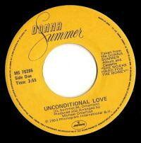 加7" Donna Summer Unconditional Love / Woman MS76205 Mercury /00080
