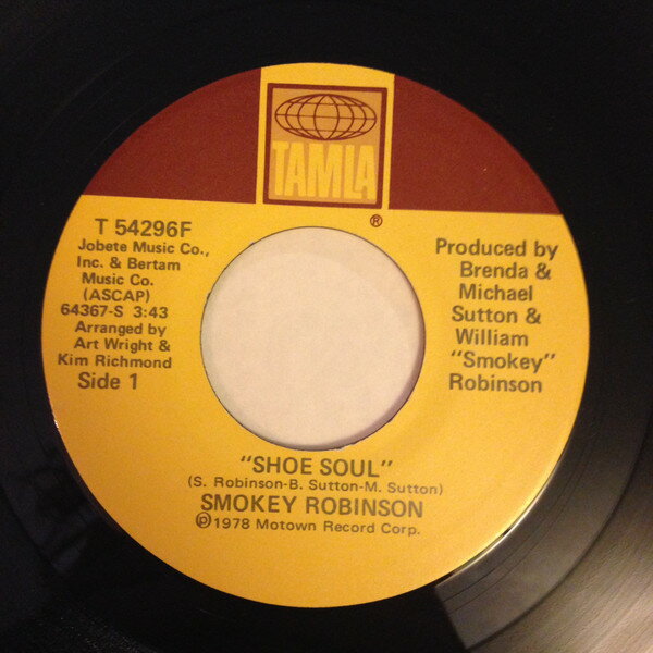 【中古】米7" Smokey Robinson Shoe Soul / Im Loving You Softly T54296F Tamla /00080