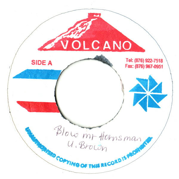 ・アーティスト U Brown ・タイトル Blow Mr Hornsman ・レーベル・型番 Volcano NONE ・フォーマット 7インチレコード ・コンディション(盤) 良い (VG+) ・コンディション(ジャケット) ・コンディ...
