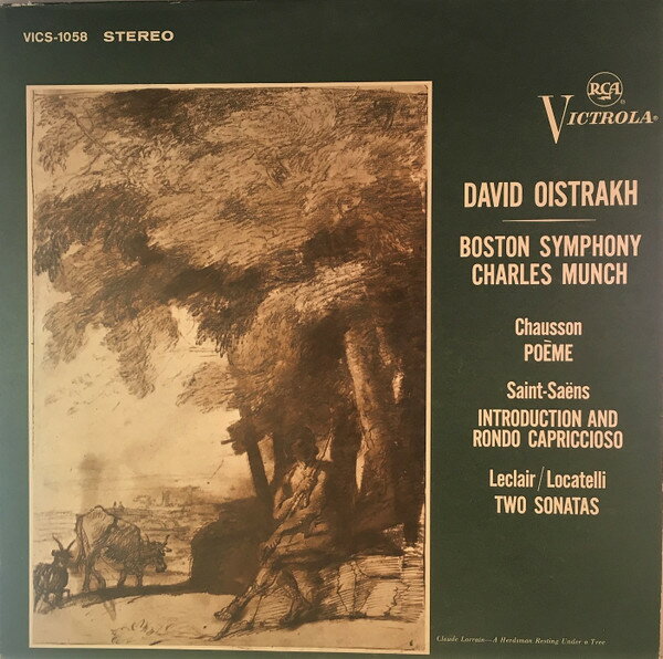 ・アーティスト David Oistrach, Boston Symphony Orchestra, Charles Munch, Ernest Chausson - Camille Saint-Sa?ns - Jean-Marie Lec...
