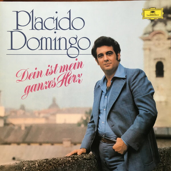 独LP Placido Domingo Dein Ist Mein Ganzes Herz 2536200 Deutsche Grammophon /00260