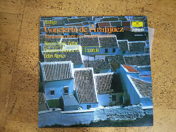 【中古】LP ナルシソ・イエペス, オドン・アロンソ ロドリーゴ アランフェス協奏曲,　ある貴紳のための幻想曲 20MG0317 DEUTSCHE GRAMMOPHON /00260
