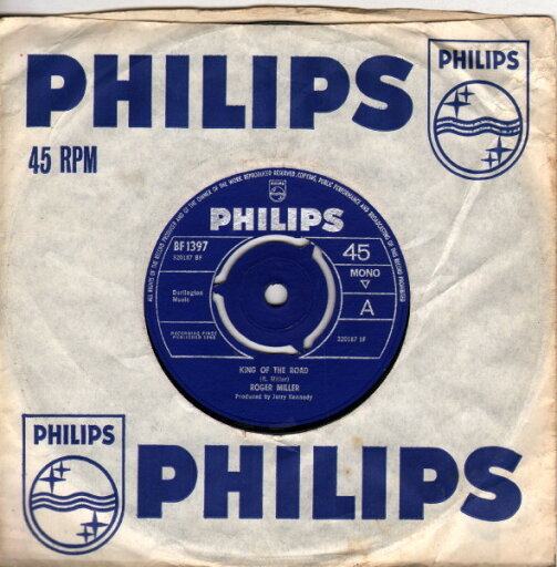 【中古】英7" Roger Miller King Of The Road BF1397 Philips, Philips /00080 【中古】英7" Roger Miller King Of The Road BF1397 Philips, Philips /00080