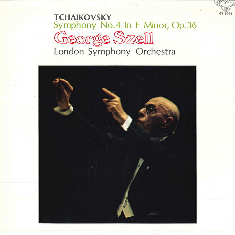 【中古】LP ジョージ・セル, ロンドン交響楽団 チャイコフスキー: 交響曲第4番 GT9043 LONDON /00260