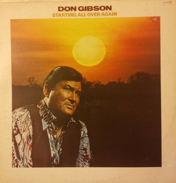 【中古】英LP Don Gibson Starting All Over Again DJF20539 DJM Records (2) /00260
