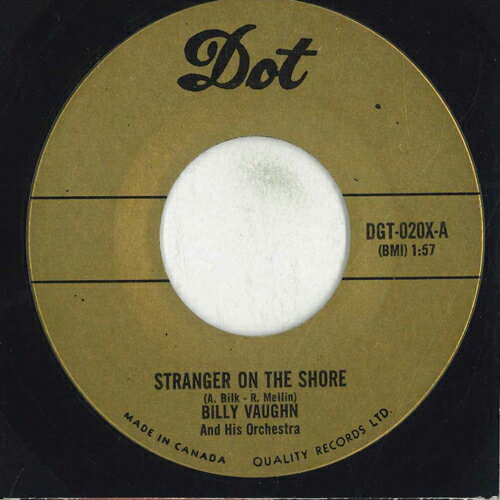 【中古】加7" Billy Vaughn And His Orchestra Stranger On The Shore DGT020XA DOT RECORDS /00080 【中古】加7" Billy Vaughn And His Orchestra Stranger On The Shore DGT020XA DOT RECORDS /00080