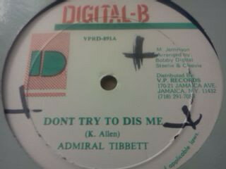 【中古】米12" Admiral Tibet Dont Try To Dis Me VPRD891 Digital-B /00250 【中古】米12" Admiral Tibet Dont Try To Dis Me VPRD891 Digital-B /00250
