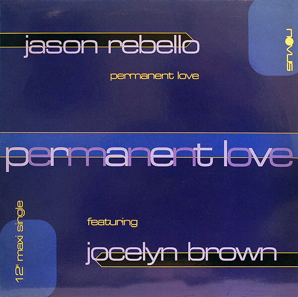 【中古】英12" Jason Rebello, Jocelyn Brown Permanent Love 74321129031 Novus /00250