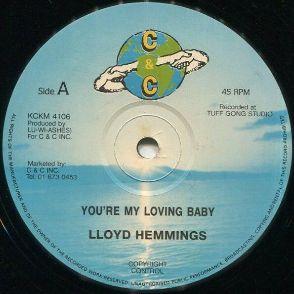 【中古】輸入12&quot; Lloyd Hemmings Youre My Loving Baby KCKM4106 C &amp; C /00250