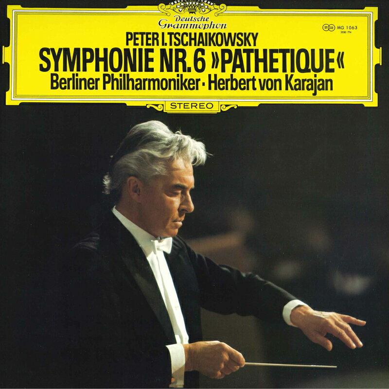 【中古】LP Peter Tchaikovsky Symphony No. 6 In B MG1063 DEUTSCHE GRAMMOPHON Japan Vinyl /00260