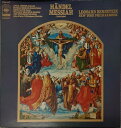 【中古】LP レナード・バーンスタイン ヘンデル メサイア SOCL80 CBS/Sony /00400