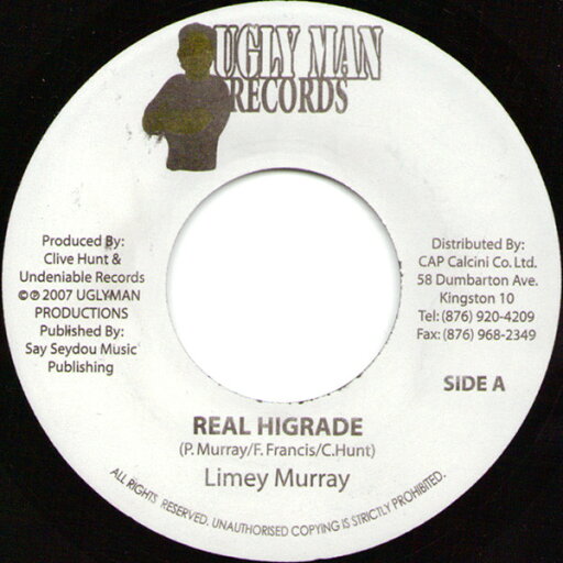 【中古】ジャマイカ7" Paul "Lymie" Murray Real Higrade NONE Ugly Man Records (2) /00080 【中古】ジャマイカ7" Paul "Lymie" Murray Real Higrade NONE Ugly Man Records (2) /00080