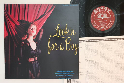 【中古】LP Adelaide Robbins, Marian Mcpartland, Barbara Carroll Lookin For A Boy KIJJ2048 SAVOY /00260 【中古】LP Adelaide Robbins, Marian Mcpartland, Barbara Carroll Lookin For A Boy KIJJ2048 SAVOY /00260