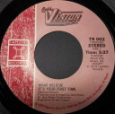 【中古】米7" Bobby Vinton Make Believe Its Your First Time TR002 Tapestry Records (3) /00080(2)