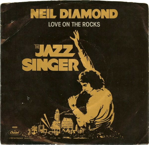 【中古】米7" Neil Diamond Love On The Rocks 4939 Capitol Records /00080
