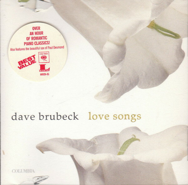 【中古】米CD Dave Brubeck Love Songs CK66029 Columbia /00110
