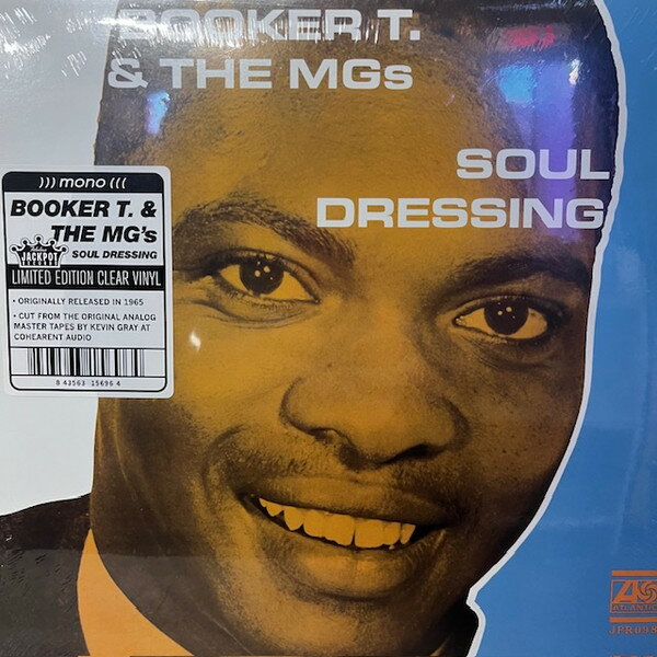 【新品】米LP Booker T &amp; The MGs Soul Dressing JPR098 Jackpot Records /00260