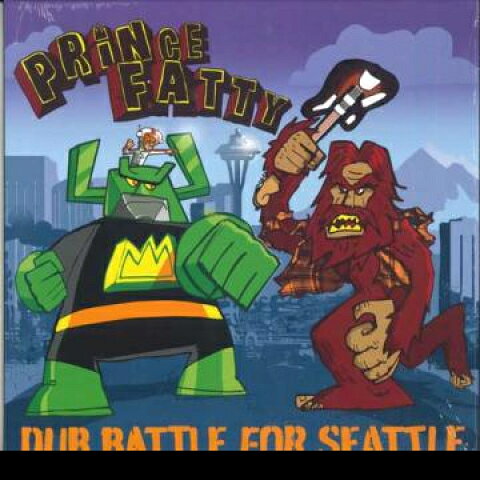 英LP Prince Fatty Dub Battle For Seattle (Colored Vinyl) LVD0010C Lovedub Limited UK /00300