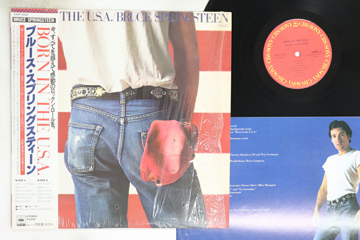 쥳ɥƥ ŷԾŹ㤨֡šLP Bruce Springsteen Born In The USA 28AP2850 CBS SONY /00280פβǤʤ3,828ߤˤʤޤ