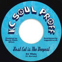 【新品】欧7” KC White First Cut Is The Deepest / Version RF210 KC Soul Puff/Reggae /0...