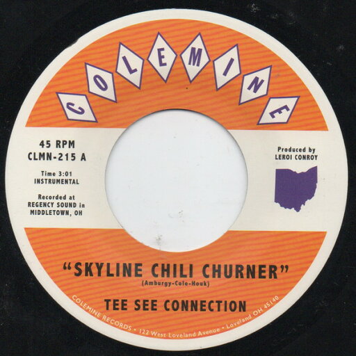 【新品】米7” Tee See Connection Skyline Chili Churner CLMN215 Colemine Records /00080 【新品】米7” Tee See Connection Skyline Chili Churner CLMN215 Colemine Records /00080