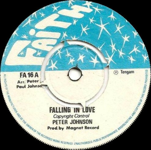 藝人名: I - 【中古】英7” Peter Johnson (5) Falling In Love / Love Version FA16 Faith /00080