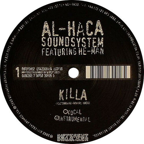 12” Al-Haca Soundsystem Killa DIFEP2002 Different Drummer /00250