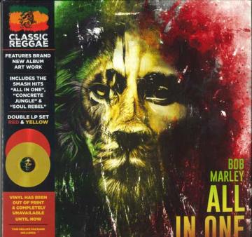 欧LP Bob Marley All In One (2LP) (Red &amp; Yellow Vinyl) 783673 Culture Factory Worl /00418