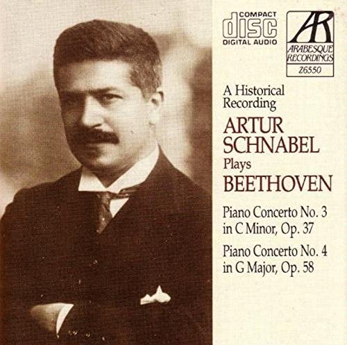 輸入CD Schnabel,Artur Beethoven: Piano Concerto No.3 &amp; 4 Z6550 Arabesque Recordings /00110
