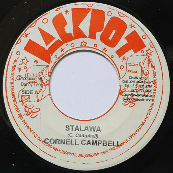 【中古】ジャマイカ7” Cornell Campbell / Jah Stitch Stalawa / No Dread Cant Dead NONE Jackpot /00080
