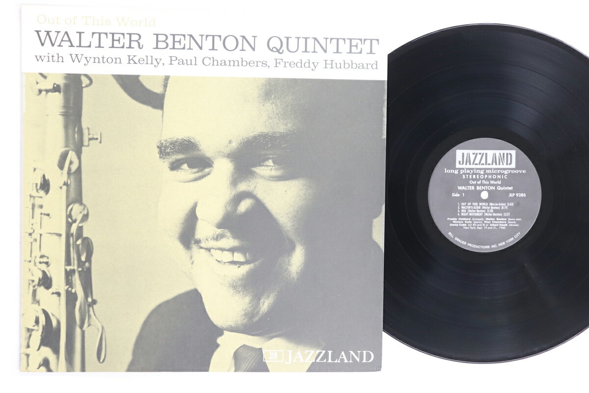 【中古】LP Walter Benton Out Of This World VIJJ30049,JLP92 JAZZLAND /00260