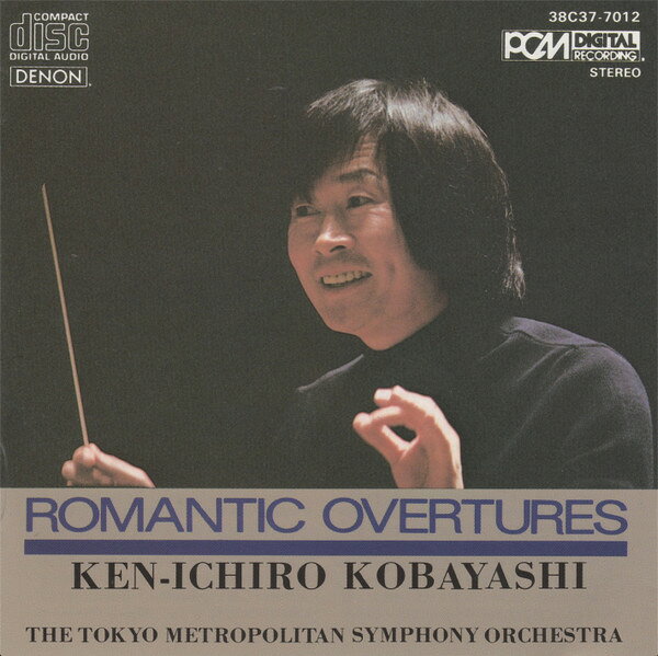 CD Ken-Ichiro Kobayashi, Tokyo Me Romantic Overtures 38C377012 Denon /00110